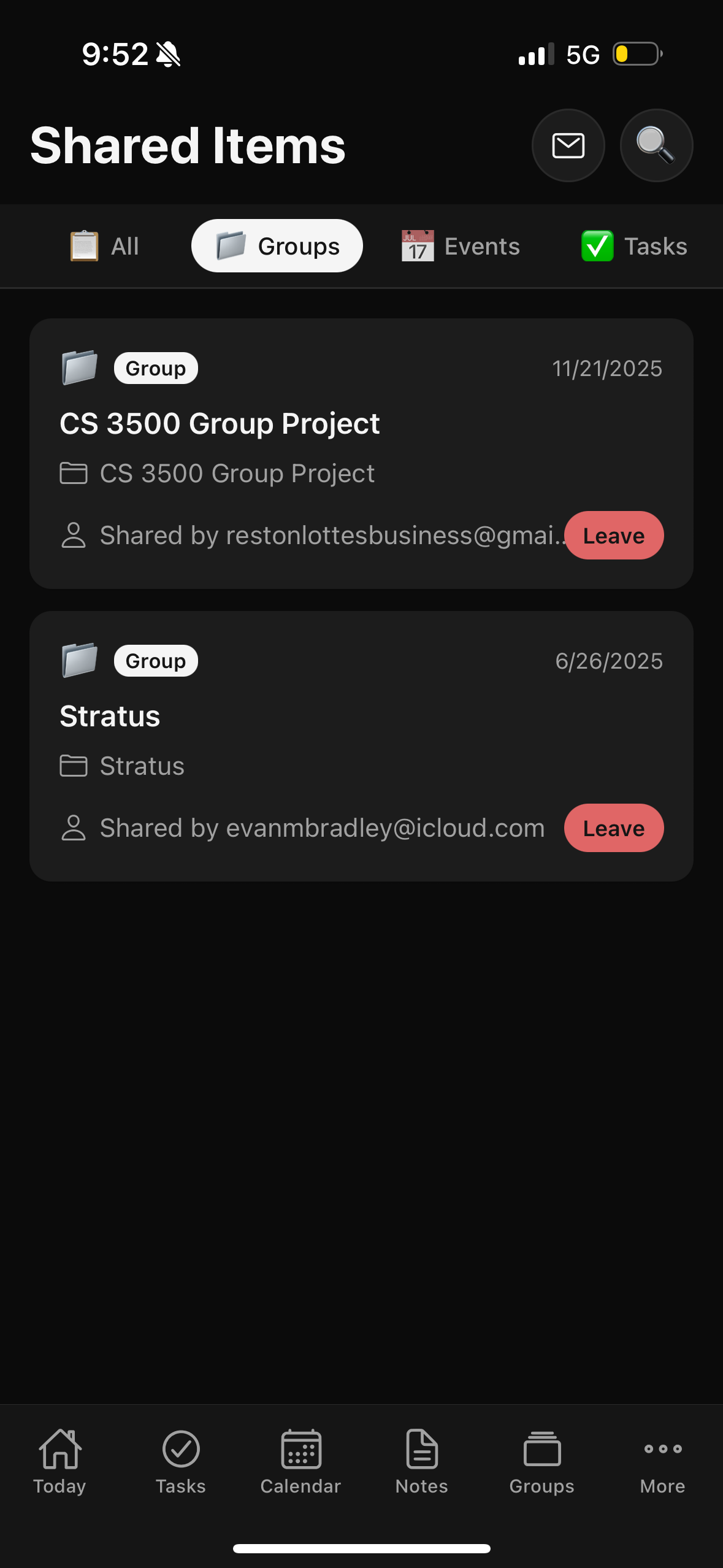 Atlas shared items